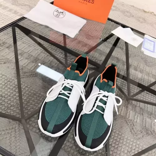 Replica Hermes Casual Shoes For Men #1330218 $82.00 USD for Wholesale