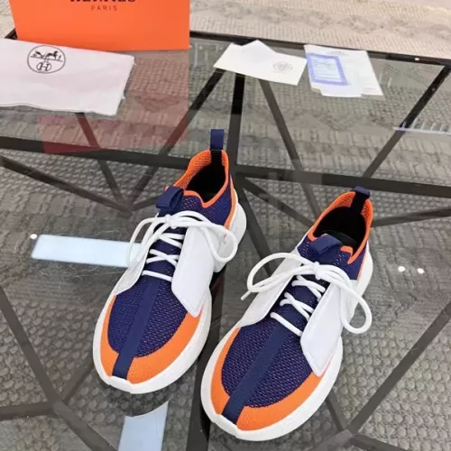 Replica Hermes Casual Shoes For Men #1330219 $82.00 USD for Wholesale