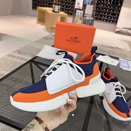 Replica Hermes Casual Shoes For Men #1330219 $82.00 USD for Wholesale