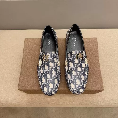 Cheap Christian Dior Leather Shoes For Men #1330245, $$72.00 USD On Christian Dior Leather Shoes