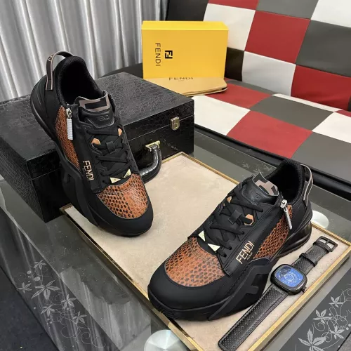 Replica Fendi Casual Shoes For Men #1330336 $98.00 USD for Wholesale