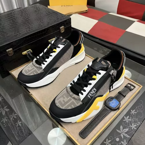 Replica Fendi Casual Shoes For Men #1330338 $98.00 USD for Wholesale