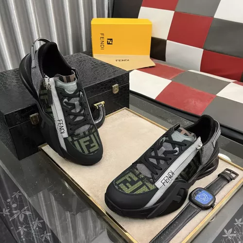 Replica Fendi Casual Shoes For Men #1330339 $98.00 USD for Wholesale