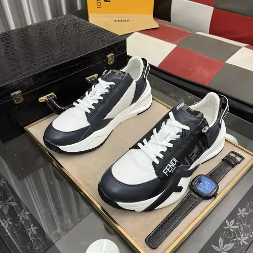 Replica Fendi Casual Shoes For Men #1330343 $98.00 USD for Wholesale