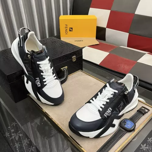 Replica Fendi Casual Shoes For Men #1330343 $98.00 USD for Wholesale
