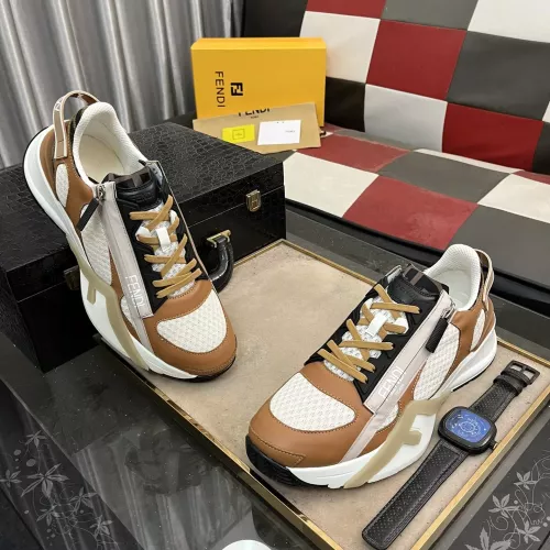 Replica Fendi Casual Shoes For Men #1330345 $98.00 USD for Wholesale
