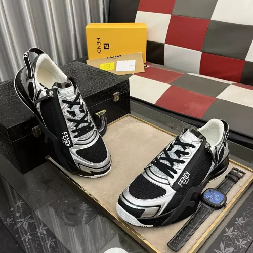 Replica Fendi Casual Shoes For Men #1330349 $98.00 USD for Wholesale