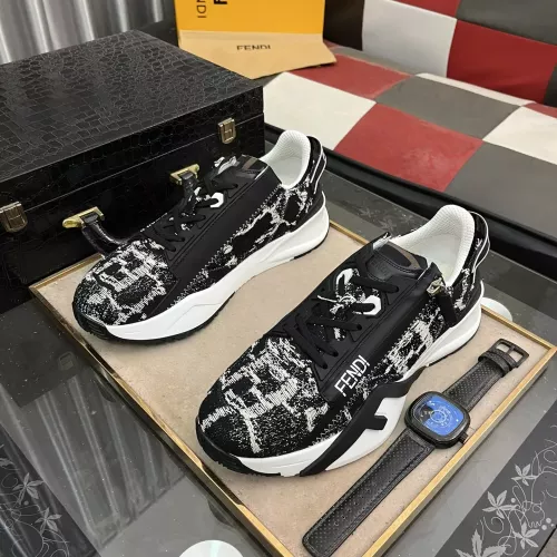 Replica Fendi Casual Shoes For Men #1330351 $98.00 USD for Wholesale