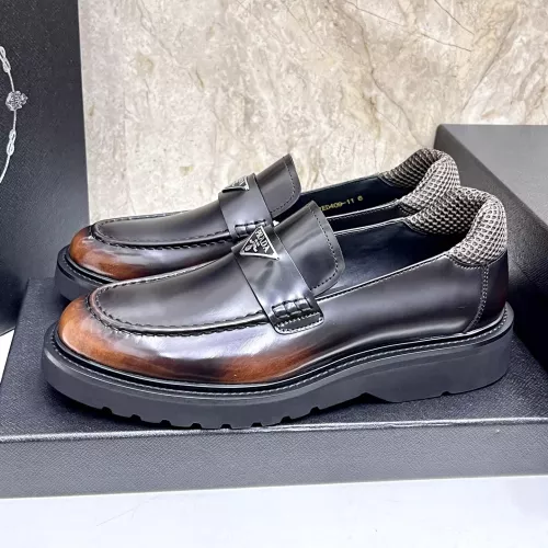 Cheap Prada Leather Shoes For Men #1330378, $$155.00 USD On Prada Leather Shoes