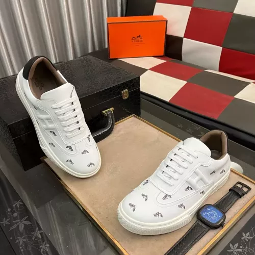 Replica Hermes Casual Shoes For Men #1330436 $80.00 USD for Wholesale