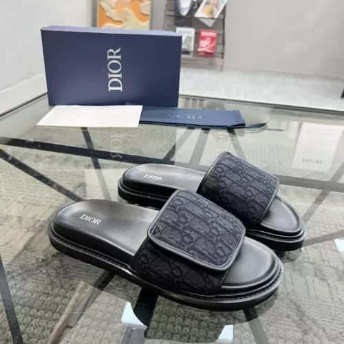 Replica Christian Dior Slippers For Men #1330441 $52.00 USD for Wholesale