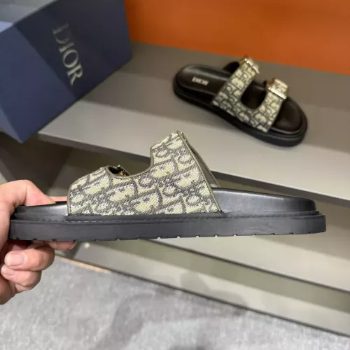 Replica Christian Dior Slippers For Men #1330442 $56.00 USD for Wholesale