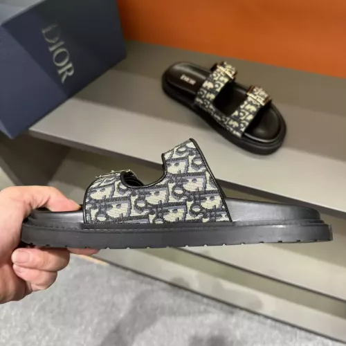 Replica Christian Dior Slippers For Men #1330443 $56.00 USD for Wholesale