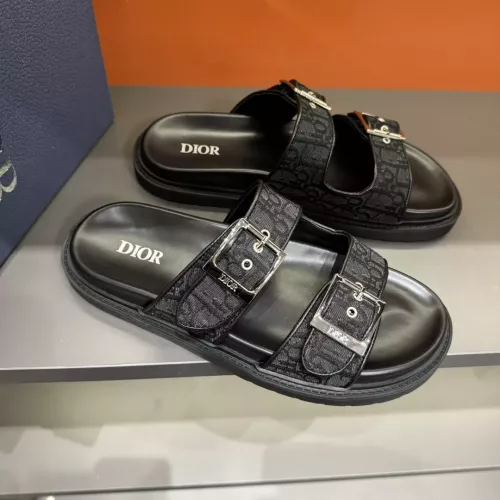 Replica Christian Dior Slippers For Men #1330444 $56.00 USD for Wholesale