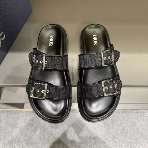 Replica Christian Dior Slippers For Men #1330444 $56.00 USD for Wholesale