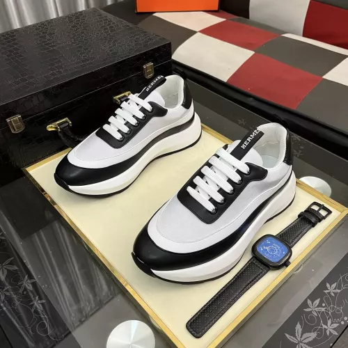 Replica Hermes Casual Shoes For Men #1330448 $82.00 USD for Wholesale