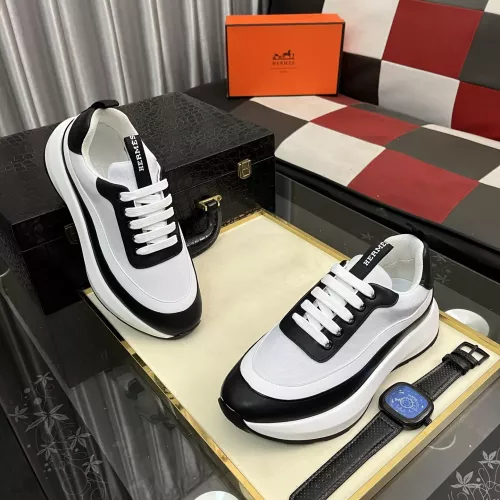 Replica Hermes Casual Shoes For Men #1330448 $82.00 USD for Wholesale
