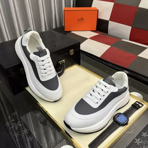 Replica Hermes Casual Shoes For Men #1330449 $82.00 USD for Wholesale