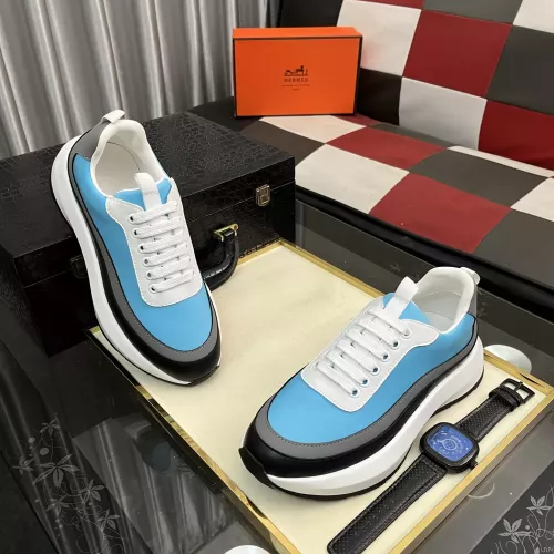 Replica Hermes Casual Shoes For Men #1330451 $82.00 USD for Wholesale