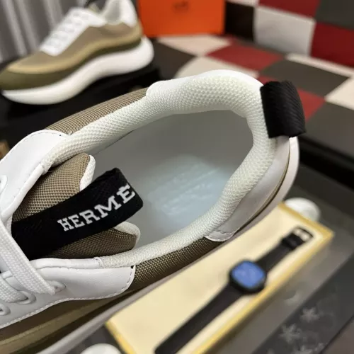 Replica Hermes Casual Shoes For Men #1330452 $82.00 USD for Wholesale