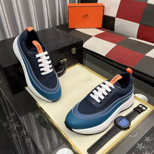 Replica Hermes Casual Shoes For Men #1330454 $82.00 USD for Wholesale