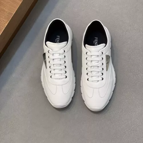 Replica Fendi Casual Shoes For Men #1330556 $125.00 USD for Wholesale