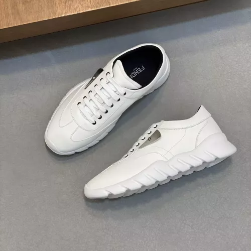 Replica Fendi Casual Shoes For Men #1330556 $125.00 USD for Wholesale