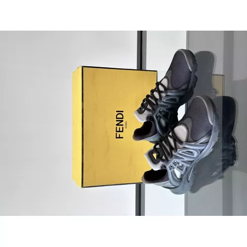 Replica Fendi Casual Shoes For Men #1330568 $130.00 USD for Wholesale