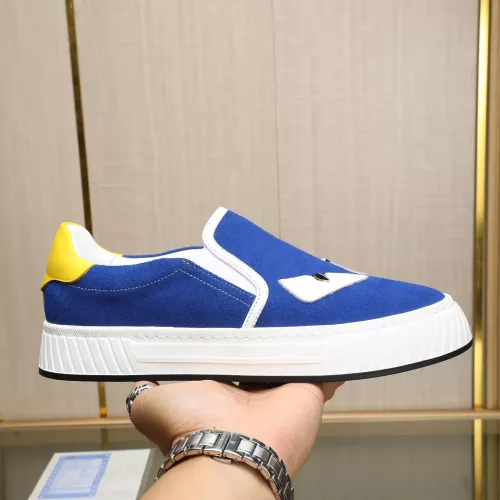 Replica Fendi Casual Shoes For Men #1330576 $80.00 USD for Wholesale