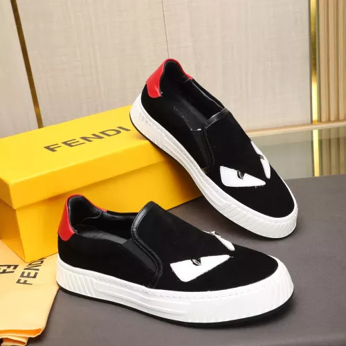 Replica Fendi Casual Shoes For Men #1330577 $80.00 USD for Wholesale