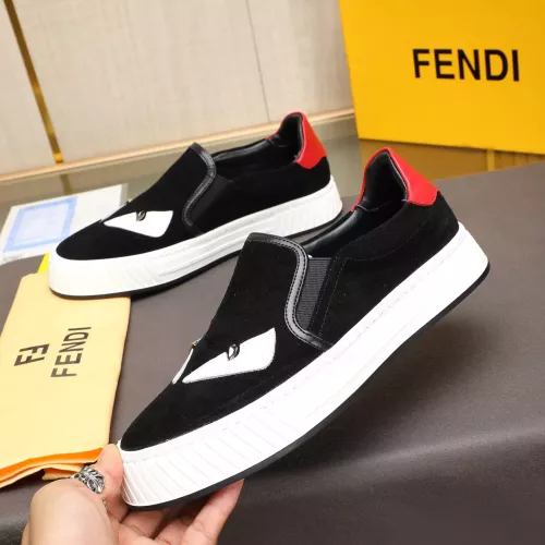 Replica Fendi Casual Shoes For Men #1330577 $80.00 USD for Wholesale