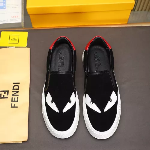 Replica Fendi Casual Shoes For Men #1330577 $80.00 USD for Wholesale