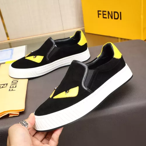 Replica Fendi Casual Shoes For Men #1330578 $80.00 USD for Wholesale