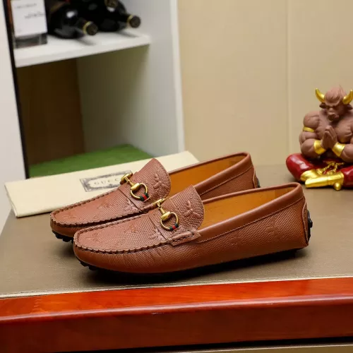 Replica Gucci Oxfords Shoes For Men #1330734 $76.00 USD for Wholesale