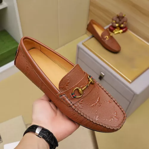 Replica Gucci Oxfords Shoes For Men #1330734 $76.00 USD for Wholesale