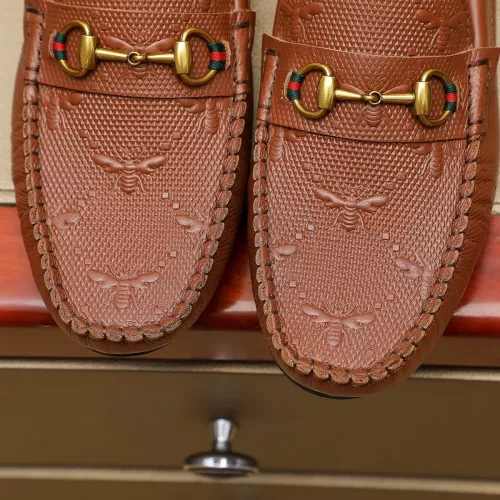 Replica Gucci Oxfords Shoes For Men #1330734 $76.00 USD for Wholesale