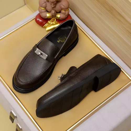 Cheap Hermes Leather Shoes For Men #1330753, $$85.00 USD On Hermes Leather Shoes