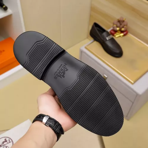 Replica Hermes Leather Shoes For Men #1330753 $85.00 USD for Wholesale