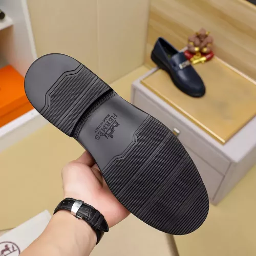 Replica Hermes Leather Shoes For Men #1330754 $85.00 USD for Wholesale