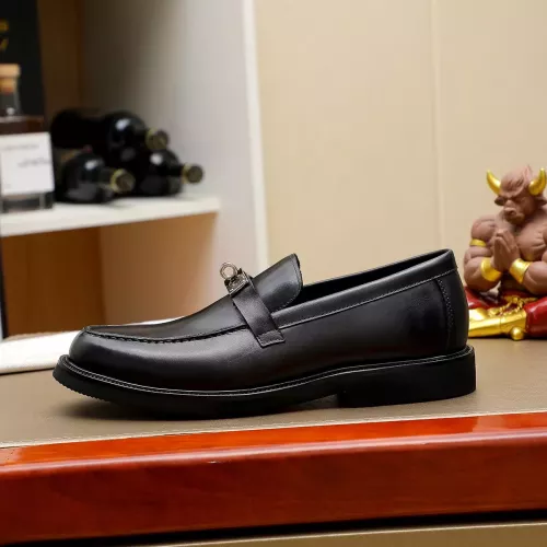 Replica Hermes Leather Shoes For Men #1330758 $85.00 USD for Wholesale