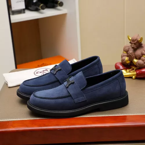 Cheap Hermes Leather Shoes For Men #1330760, $$85.00 USD On Hermes Leather Shoes