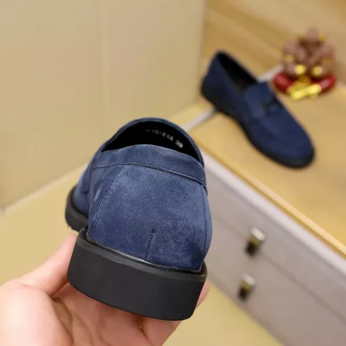 Replica Hermes Leather Shoes For Men #1330760 $85.00 USD for Wholesale