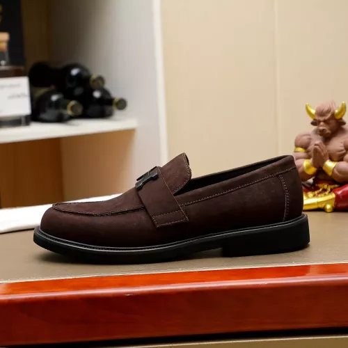 Replica Hermes Leather Shoes For Men #1330761 $85.00 USD for Wholesale