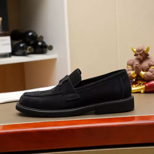 Replica Hermes Leather Shoes For Men #1330762 $85.00 USD for Wholesale