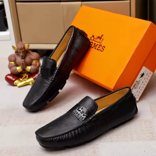 Cheap Hermes Leather Shoes For Men #1330765, $$72.00 USD On Hermes Leather Shoes