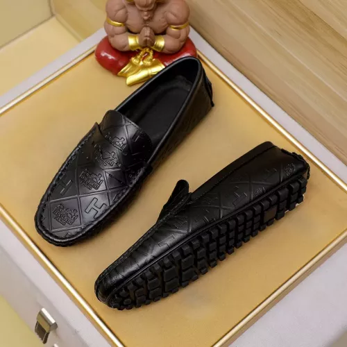 Replica Hermes Leather Shoes For Men #1330770 $76.00 USD for Wholesale