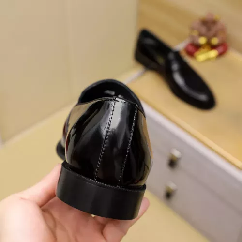 Replica Salvatore Ferragamo Leather Shoes For Men #1330780 $85.00 USD for Wholesale