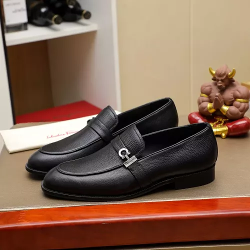 Cheap Salvatore Ferragamo Leather Shoes For Men #1330782, $$85.00 USD On Salvatore Ferragamo Leather Shoes