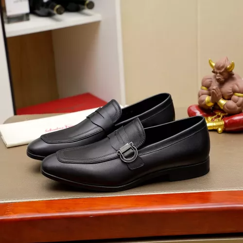 Cheap Salvatore Ferragamo Leather Shoes For Men #1330792, $$108.00 USD On Salvatore Ferragamo Leather Shoes