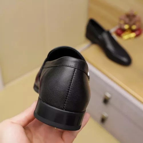 Replica Salvatore Ferragamo Leather Shoes For Men #1330792 $108.00 USD for Wholesale